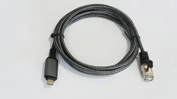 Kabllo rrjeti Lenovo RJ-45 në USB-C, Cat.6, 2m, 1 Gbit/s