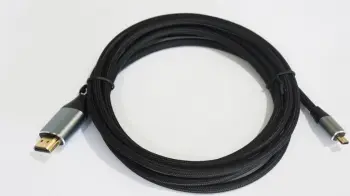 Kabllo video Lenovo, Micro HDMI në HDMI, 2m, 8K, e zezë
