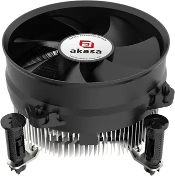 Ftohës procesori Akasa AK-CC6605EP01, Intel LGA1700 LGA1851, 115W TDP, i zi