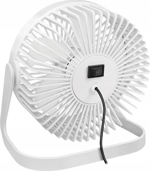 Ventilator tavoline LogiLink USB, 6", i bardhë - 4
