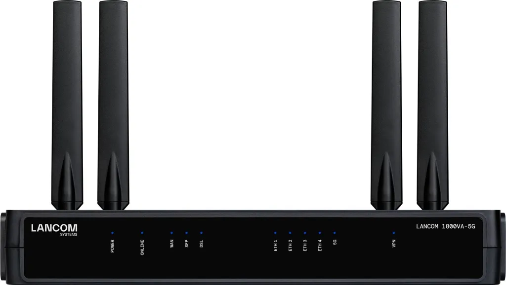 Ruter LANCOM 1800VA-5G, SD-WAN, 5G, gri - 1