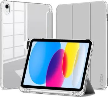 Mbulesë tablet Tech-Protect SC Pen Hybrid për iPad 10.9" 2022, me vend për stilolaps, gri