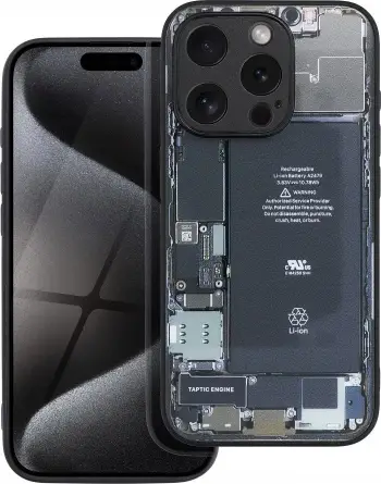Futera telefon TECH, për iPhone 7 8 SE SE 2022, TPU, xham i temperuar, e zezë