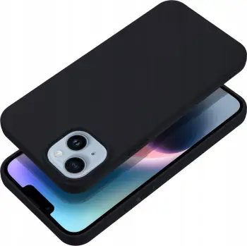 Këllëf telefoni Matt Case për Motorola Edge 50 Pro, TPU, sipërfaqe mat, i zi
