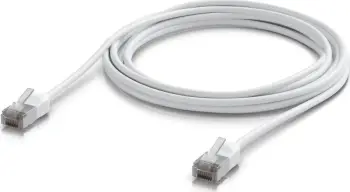 Kabllo rrjeti Ubiquiti UACC-Cable-Patch-Outdoor-C6A-5M-W, Cat6, 5m, e bardhë