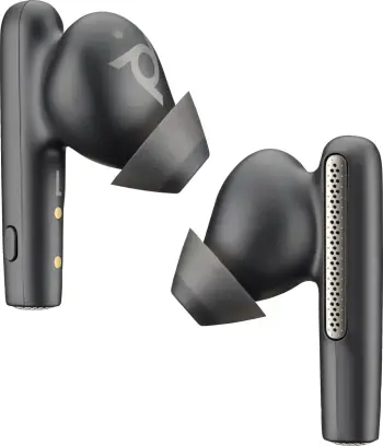 Kufje wireless Poly Voyager Free 60 60 Plus, True Wireless, anulim zhurme, të zeza