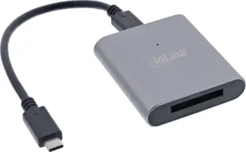 Lexues kartash INLINE CFexpress 2.0 Type B, USB C 3.2 Gen 2, i zi