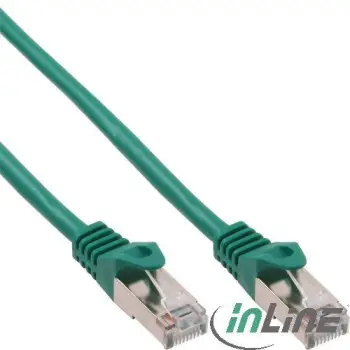 Kabllo rrjeti InLine Patch cord Cat.5e, SF UTP, 3m, jeshile