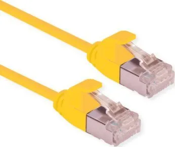 Kabllo rrjeti Roline 21.15.33, Cat6a, 2m, e verdhë - 1