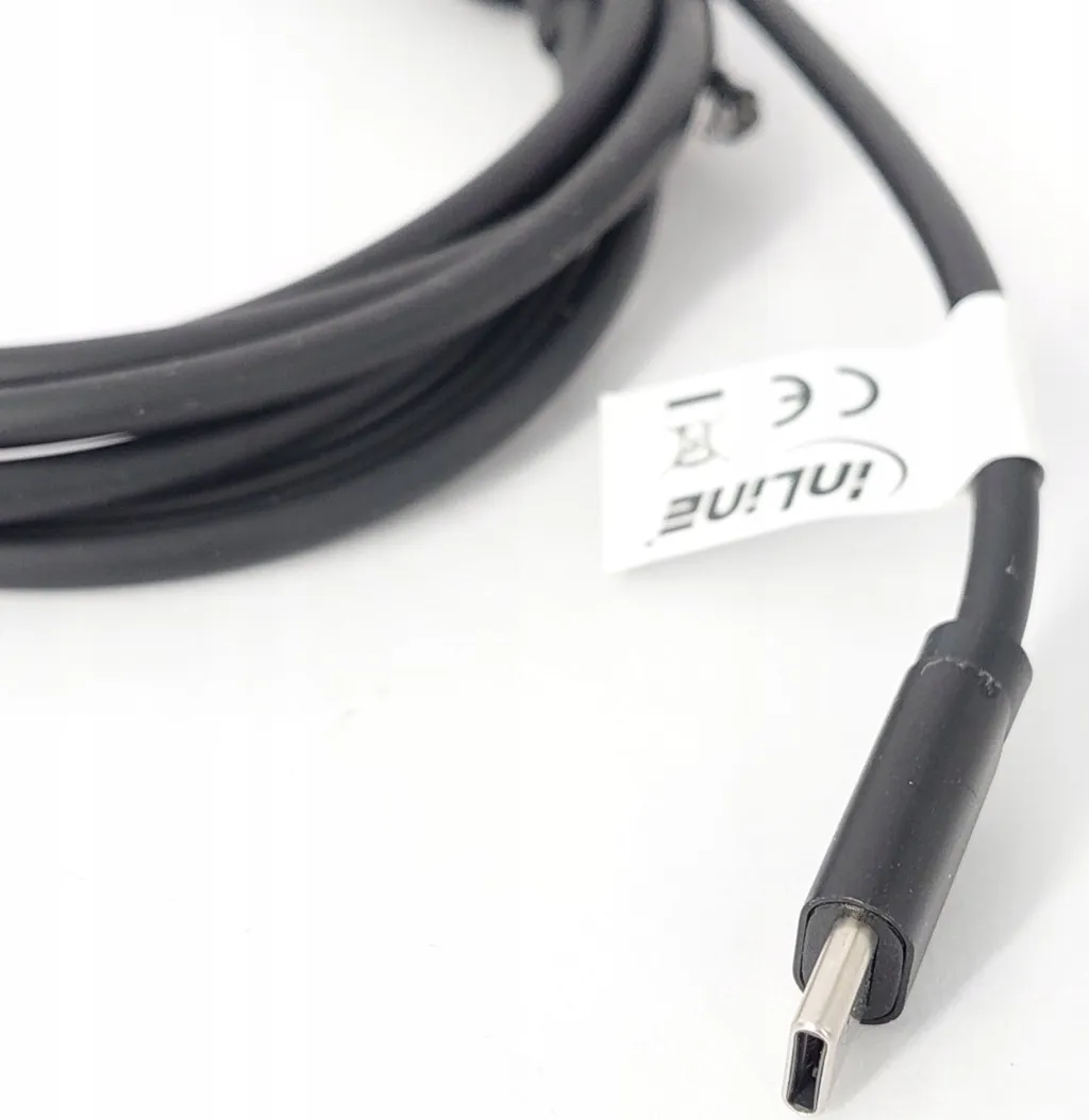 Kabllo karikimi InLine USB Type C në Lenovo Notebook, 2m, e zezë - 4