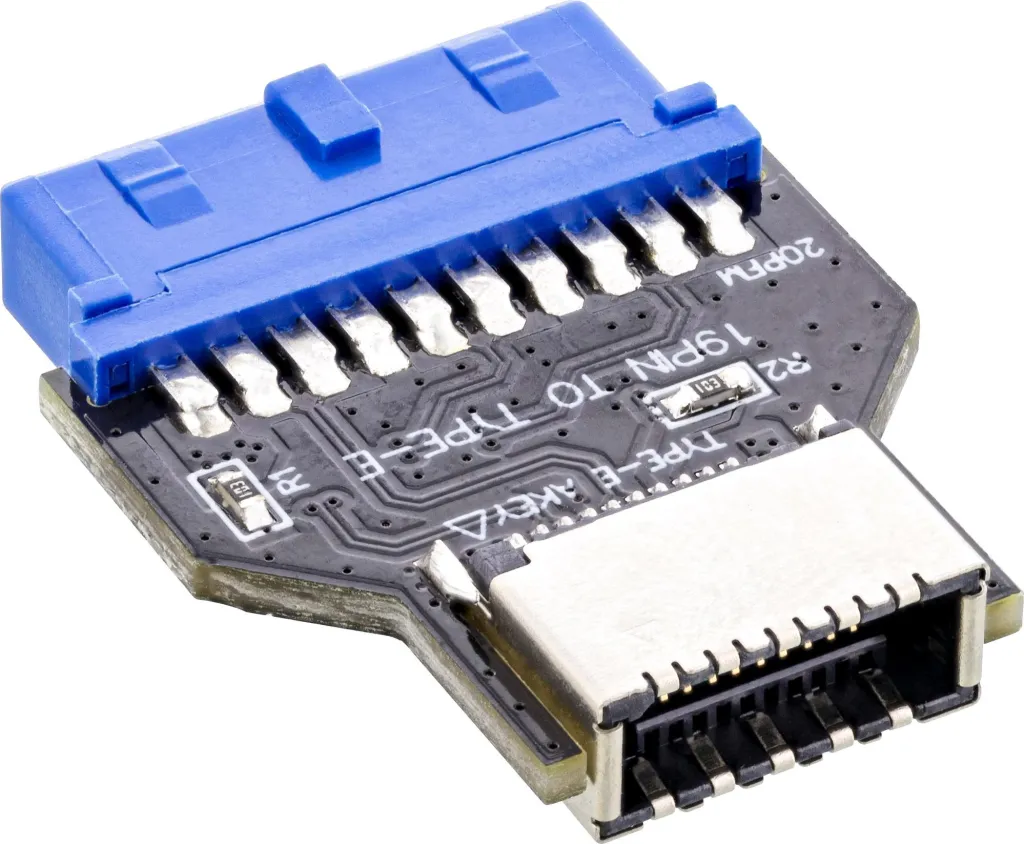 Adapter i brendshëm InLine USB 3.0 në USB 3.2 Type E Key A, 5 Gb/s - 1