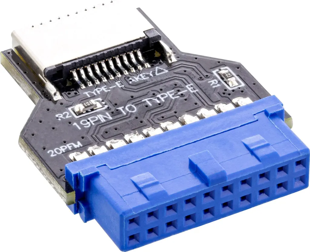 Adapter i brendshëm InLine USB 3.0 në USB 3.2 Type E Key A, 5 Gb/s - 2