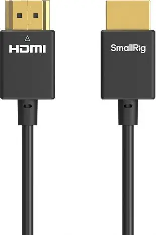 Kabllo HDMI SmallRig Ultra Slim 4K, HDMI A në A, 100cm, e zezë
