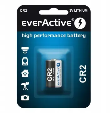 Bateri litium everActive CR2, 3V, 1 copë, e bardhë