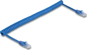 Kabllo rrjeti DELOCK RJ45 Cat.6 UTP, spiral, 1.3-3.3m