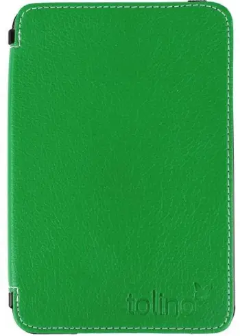 Kopertinë Tolino Shine Slim Cover, për 6", lëkurë artificiale, e gjelbër
