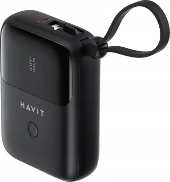 Powerbank Havit PB5215, 10000mAh, PD22.5W, i zi