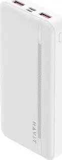 Power bank Havit PB92, 20000mAh, 2x USB, e bardhë