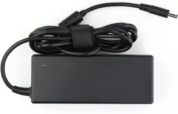 Adapter karikues laptopi Dell 90W, 19V, me kabllo, i zi