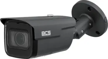 Kamerë IP BCS BCS-L-TIP58VSR6-Ai1-G(2), 8MP, lente motozoom 2.7–12mm, e bardhë