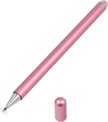 Stylus për ekrane prekëse kapacitive, majë disk, rozë