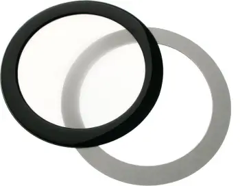 Filtër pluhuri kompjuteri DEMCiflex 92mm, i rrumbullakët, magnetik, zi bardhë