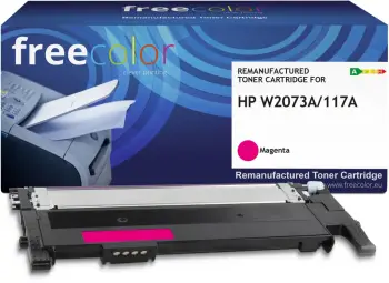 Toner lazer Freecolor HP 117A W2073A, magenta, 700 faqe, i ripërpunuar