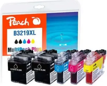 Patronë boje Peach PI500-246 LC-3219XL, set 4 ngjyra, kapacitet i lartë