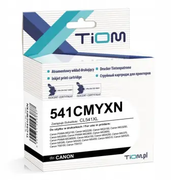 Patronë boje TIOM TI-C541CMYXN, zëvendësuese për Canon CL-541XL, 520 faqe, me ngjyra