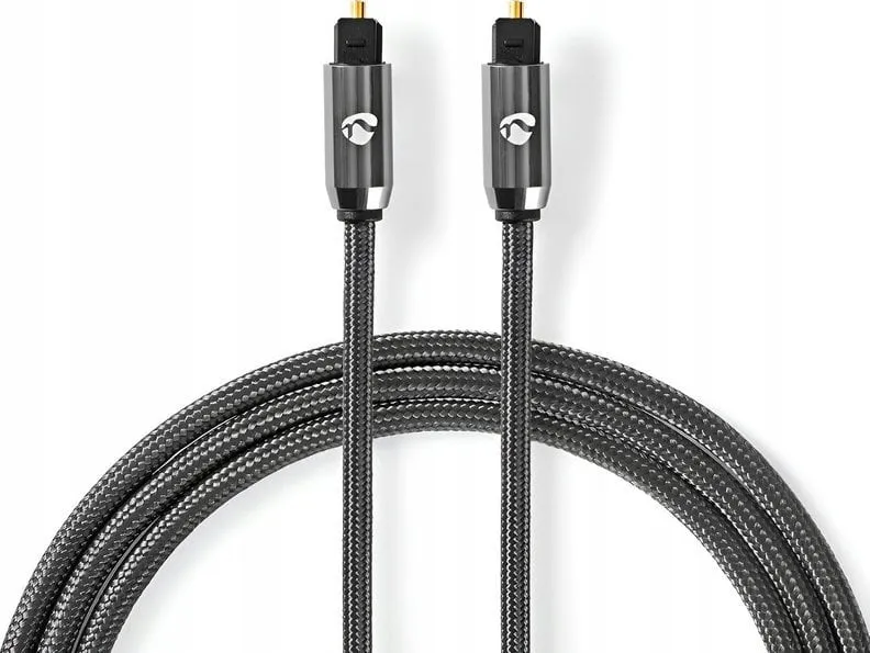 Kabllo optike Profigold Catb25000gy20, Toslink, 2m, gri - 1