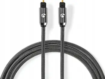 Kabllo optike Profigold Catb25000gy20, Toslink, 2m, gri