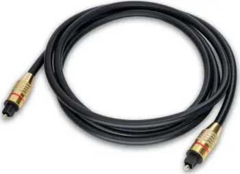 Kabllo optik audio RoGer TOSPD2M Toslink, SPDIF, 2m, e zezë
