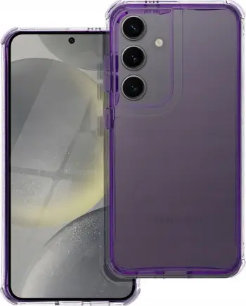Këllëf telefoni Matrix Clear për Samsung A15 4G A15 5G, transparent, vjollcë e çelët