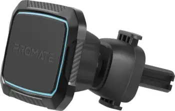Mbajtëse telefoni për veturë Promate AirGrip 2, magnetike, 360°, blu e zezë