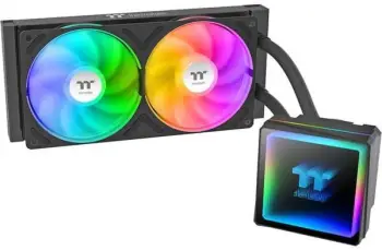 Ftohës uji CPU Thermaltake TH240-S V3 ARGB Sync AIO, radiator 240mm, 2x ventilator 120mm, i zi