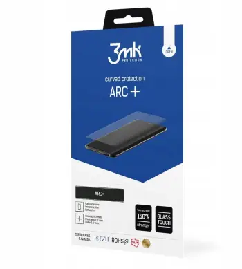 Folie mbrojtëse ekrani 3mk ARC+, për Redmi Note 15 Pro+ 5G, transparente