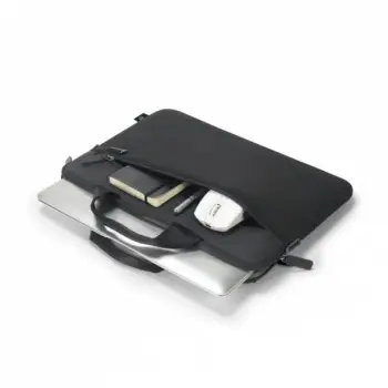 Çantë laptopi Dicota D3250503 Sleeve Plus FIVE, 13", me dorezë, e zezë