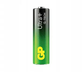 Bateri alkaline GP Ultra Plus AA, 1.5V, set 10 copë, jeshile