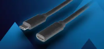 Kabllo USB Lanberg CA-USBE-20CC-0005-BK, USB C në USB C, USB 3.1 Gen 1, 0.5m, e zezë