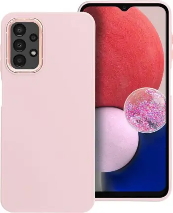 Kapak telefoni OEM për Samsung Galaxy A13 5G A04s, TPU, me kornizë, rozë pudër