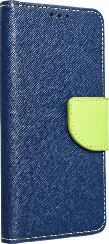 Mbulesë libër Fancy për iPhone 15, navy lime
