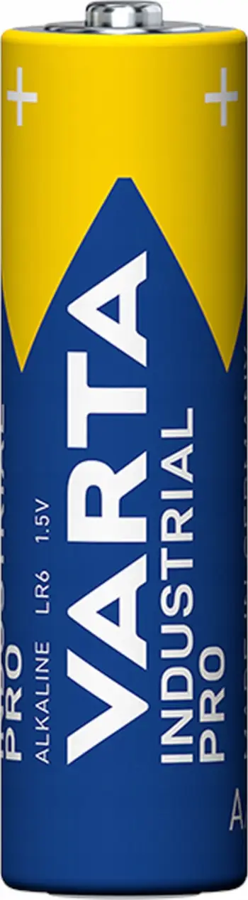 Bateri alkaline Varta Industrial Pro AA, pako 10 copë