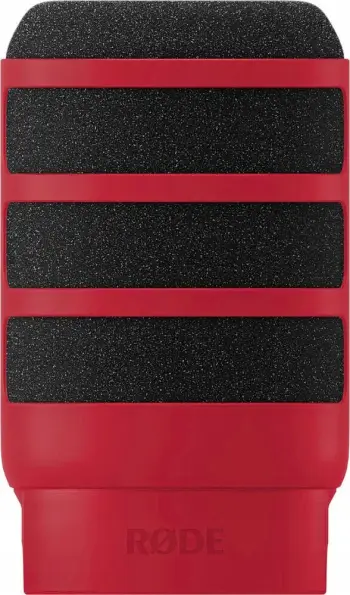 Filtër pop Rode WS14 Deluxe, për PodMic dhe PodMic USB, i kuq