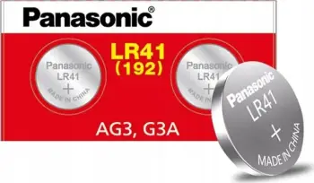 Bateri LR41 AG3 G3A 192, 1.5V, set 2 copë