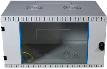 Kabinet rrjeti EFB Elektronik 691706VGR.50, rack muri 6U, metal, gri