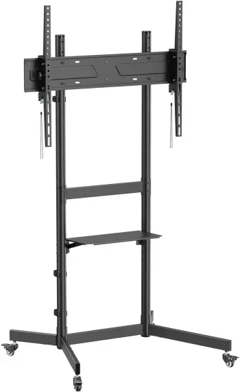Stendë TV mobil 650637, 55–100", VESA 800 x 600, e zezë
