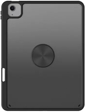 Futrolle tablet AmazingThing Titan Pro Mag Case për iPad Air 13" M3 M2, me mbajtëse Apple Pencil, rrotullim 720°, e zezë