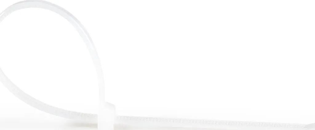 Lidhëse kabllosh StarTech.com, 25cm, nylon, të bardha - 2