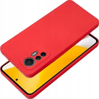 Mbulesë telefoni Forcell Soft për Xiaomi Redmi Note 13, silikon, e kuqe
