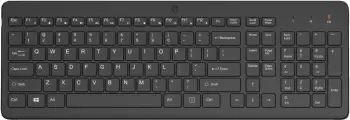 Tastierë wireless HP 225, me RF, tastierë numerike, e zezë